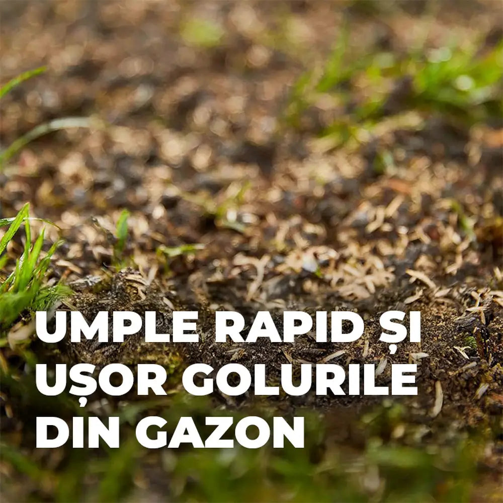 Seminte gazon Compo reparare completa mix 4 kg pentru 20 mp cu substrat si ingrasamant inclus