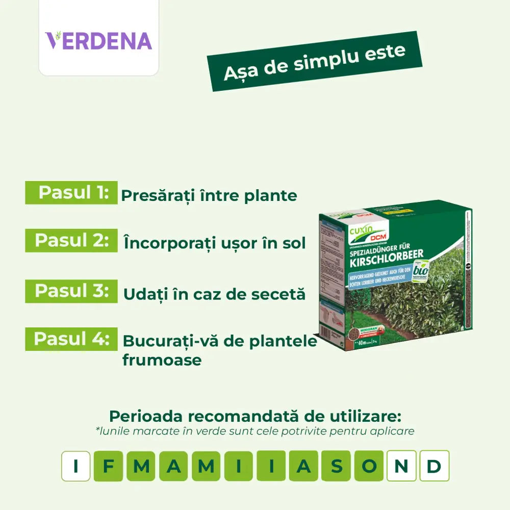 Специален тор за Лавровишня, 1.5 kg, Продължително Действие, CUXIN DCM