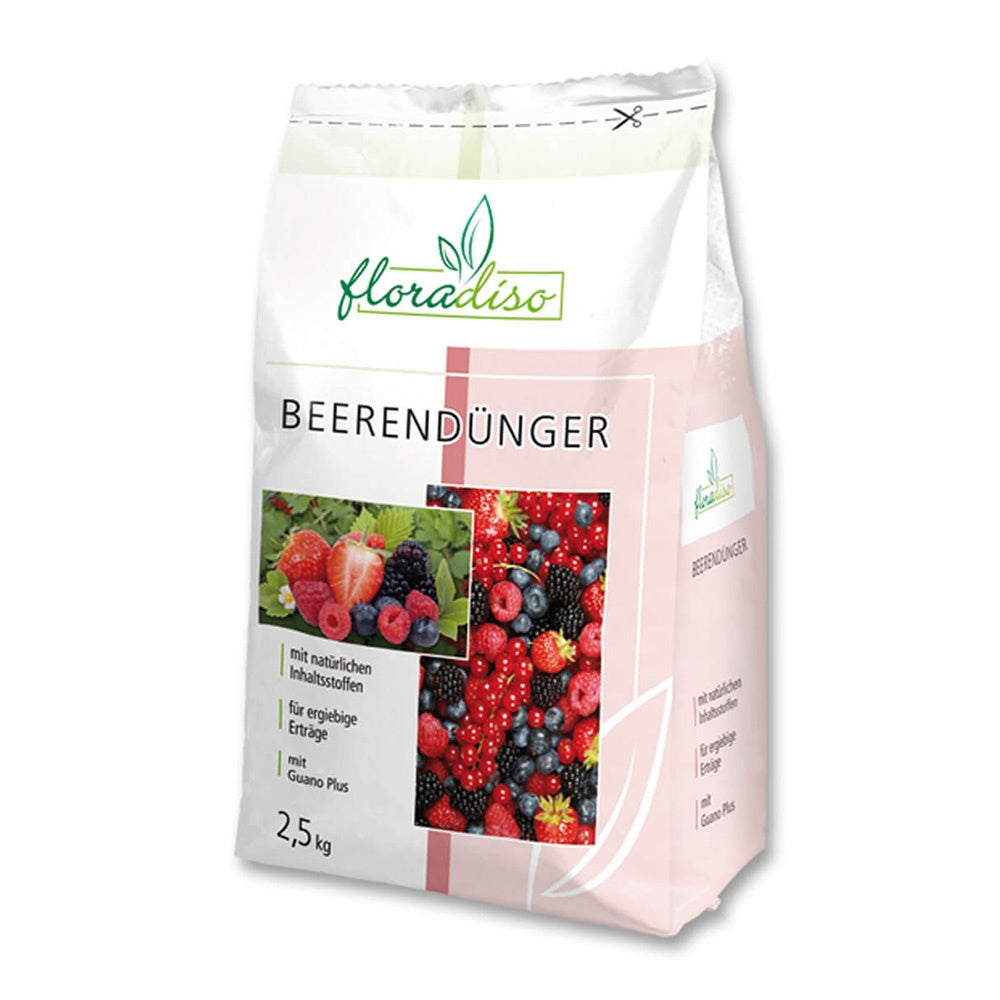 Тор Натурален Органичен Floradiso за Плодове и Горски Плодове – 2,5 kg