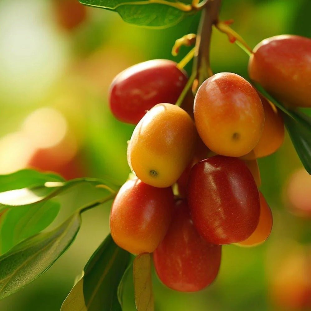Curmal Chinezesc (Ziziphus jujuba), cu fructe dulci