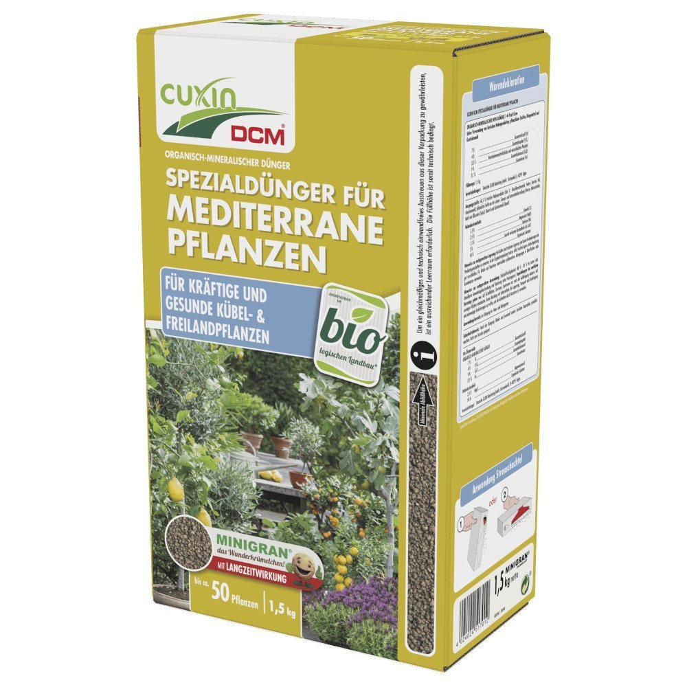 Ingrasamant Special pentru Plante Mediteraneene, 1.5 kg, CUXIN DCM
