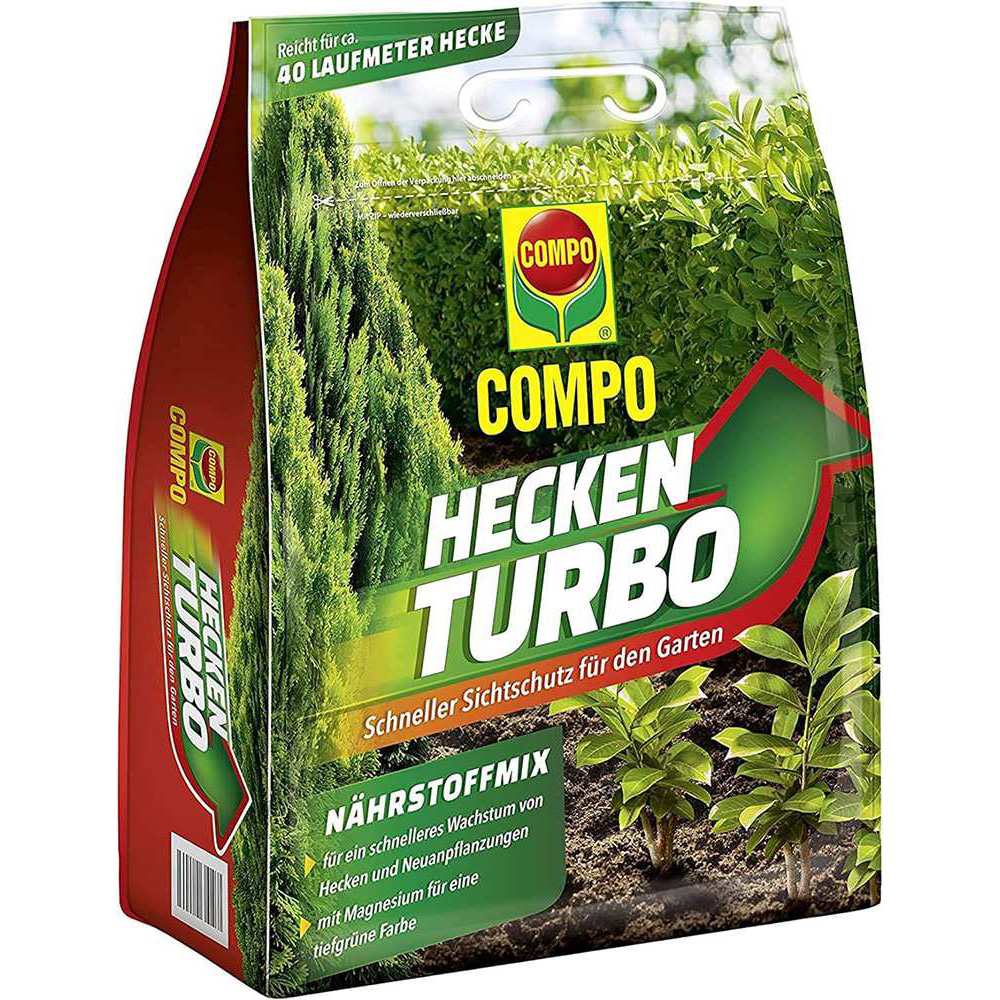Тор Turbo Special за жив плет, 4 кг, смес от хранителни вещества, COMPO