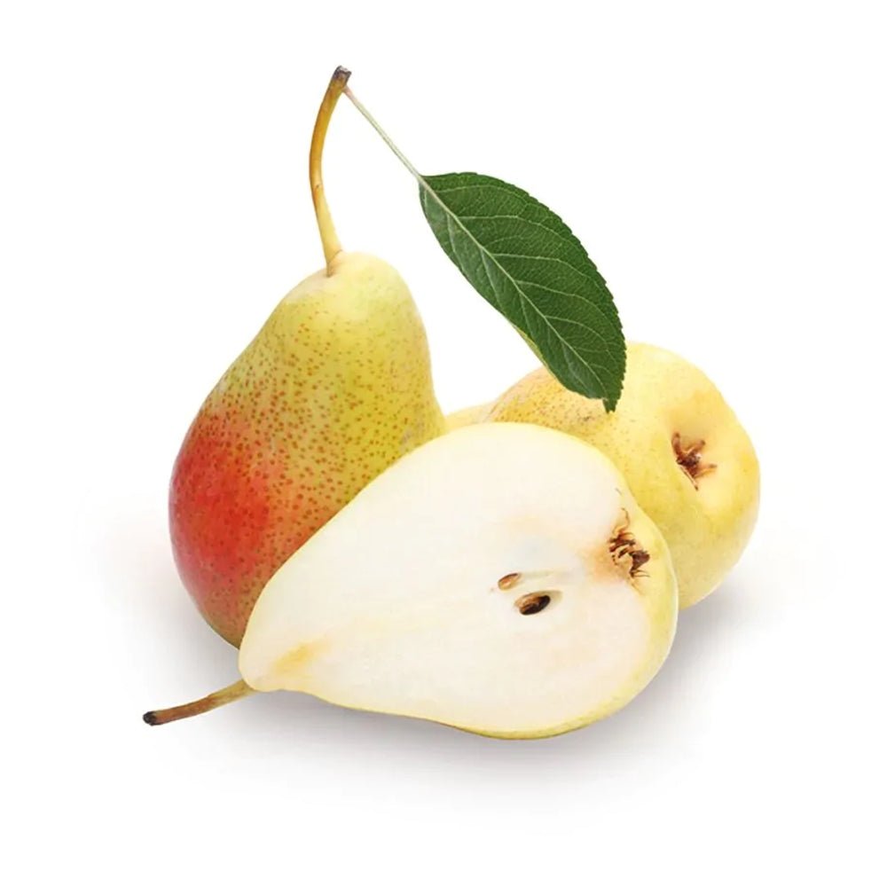 Par Clapp's Favourite (Pyrus Communis), cu fructe dulci galben-verzui