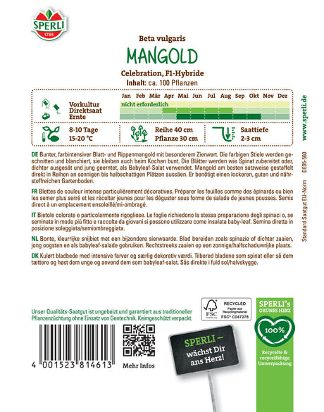 Seminte mangold Celebration