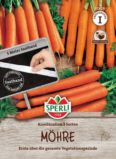 Seminte morcovi mix 3