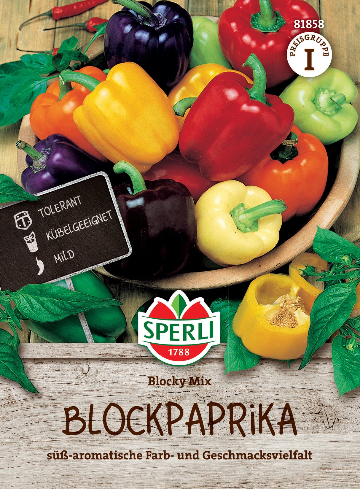 Seminte ardei Blocky Mix