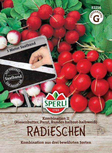 Seminte ridiche combinatie II cu banda