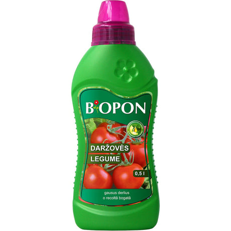 Течен тор BIOPON за зеленчуци – богата реколта и интензивен вкус, 500 мл