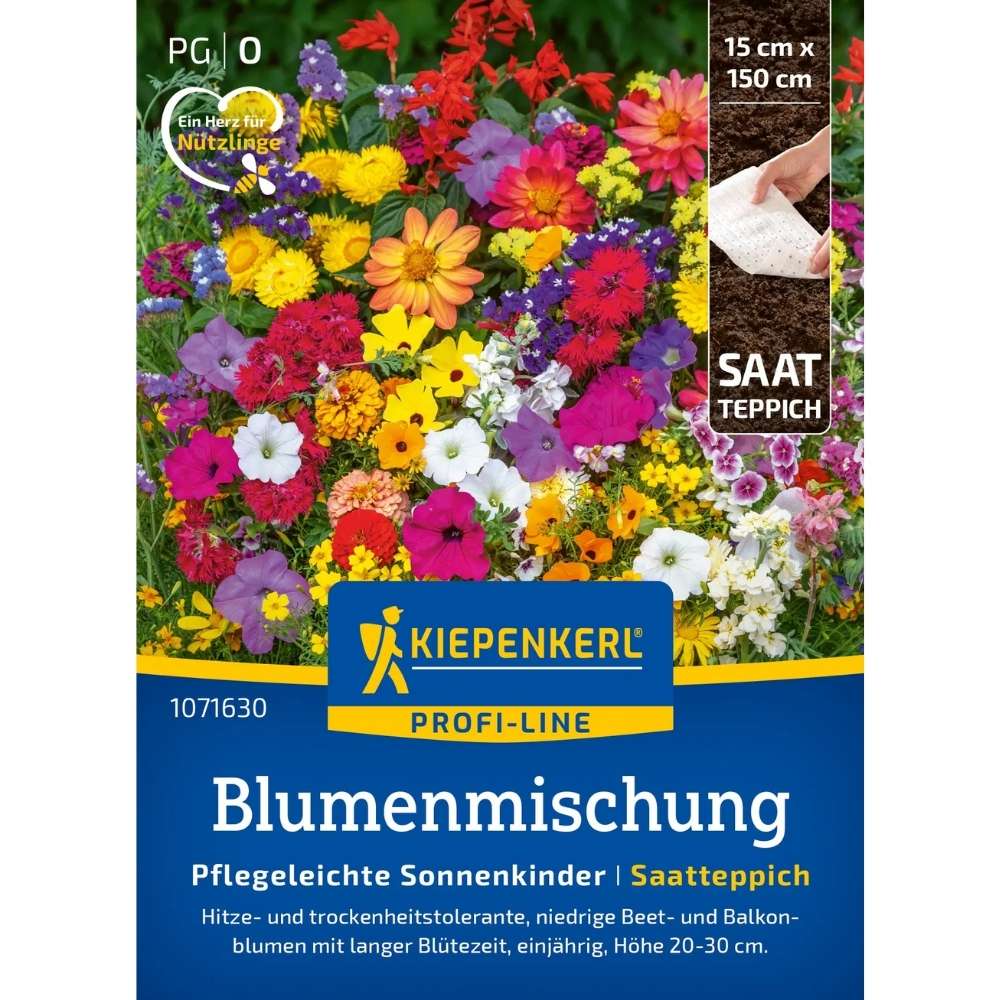 Seminte de flori usor de intretinut – amestec Sonnenkinder, ajunge pentru 15 x 150 cm
