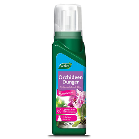 Ingrasamant lichid pentru orhidee WESTLAND, crestere sanatoasa si flori de lunga durata, 200 ml