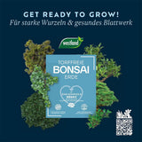 Pamant pentru bonsai WESTLAND, substrat special cu granule de argila pentru radacini puternice si frunze sanatoase, 4 len nutrient distribution At least 6 weeks of nutrient supply
