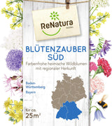 Seminte flori salbatice pentru regiunea Germania Sud RENATURA, mix anual si peren, 0.275 kg pentru aprox. 25 m²