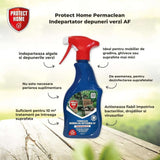 Solutie curatare pietre PROTECT HOME Permaclean AF, spray antialge si verdeata, 500 ml