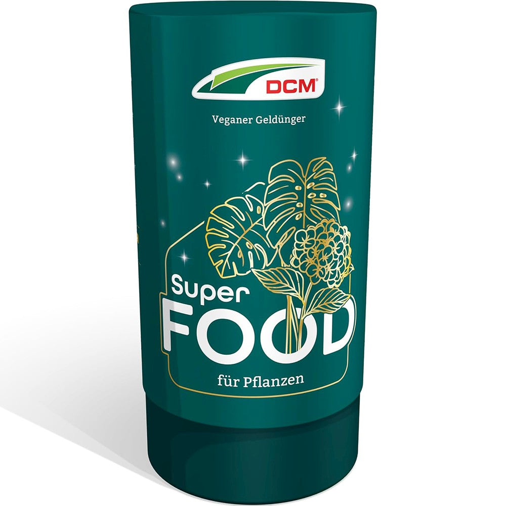 Ingrasamant lichid vegan DCM Superfood pentru plante de interior si balcon, gel solubil cu aminoacizi vegetali, stimulent de crestere, 200 ml