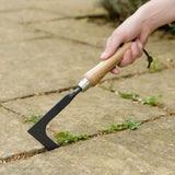 Cutit curatare rosturi KENT & STOWE din otel carbon solid, indepartare muschi si buruieni, maner frasin, 28.5 cm, 10 ani de garantie