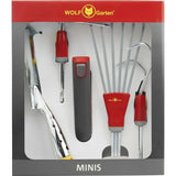 Set Cadou unelte gradinarit Wolf-Garten Multi-Star Mini, Snap & Click, lingura, sapaliga, grebla, sapa, coada, garantie 10 ani