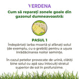 Reparare gazon Substral Plastura Magica 3 in 1, 1 kg, cu seminte gazon substrat si ingrasamant, pentru zone goale