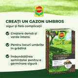 Compo seminte gazon pentru umbra densa, 2 kg pentru 100 mp – amestec profesional pentru zone umbrite si insorite