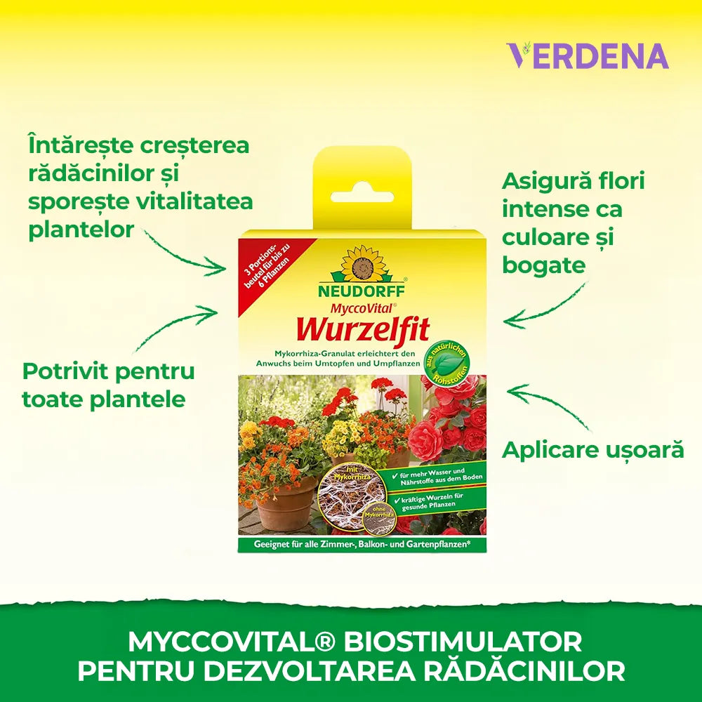 Biostimulator de inradacinare 3x9 g, Stimulare Naturala a Cresterii, Neudorff