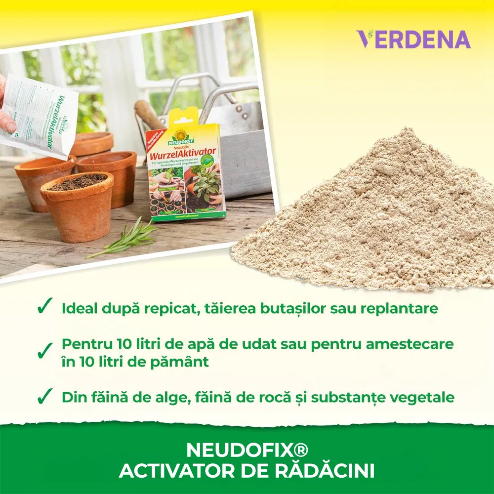 Biostimulator de inradacinare pentru plante puternice, 40 g, Neudorff