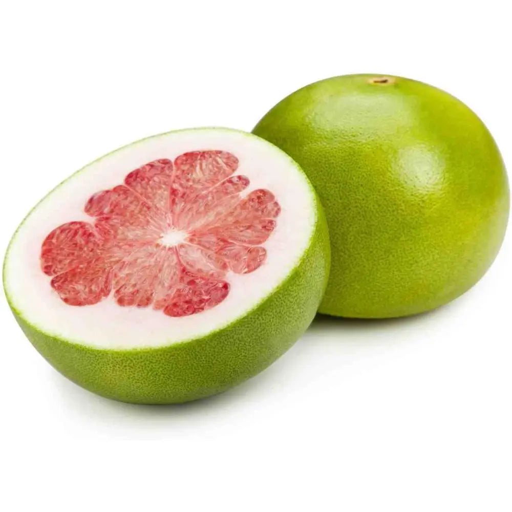 Pomelo (Citrus Maxima), cu fructe galben-verzui dulci, an 2 pe rod