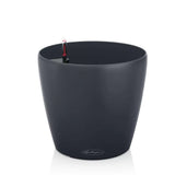 Ghiveci Auto-Irigant Lechuza Classico Color 35, 17 l, negru mat, sistem de autoirigare, insert detasabil, strat de drenaj