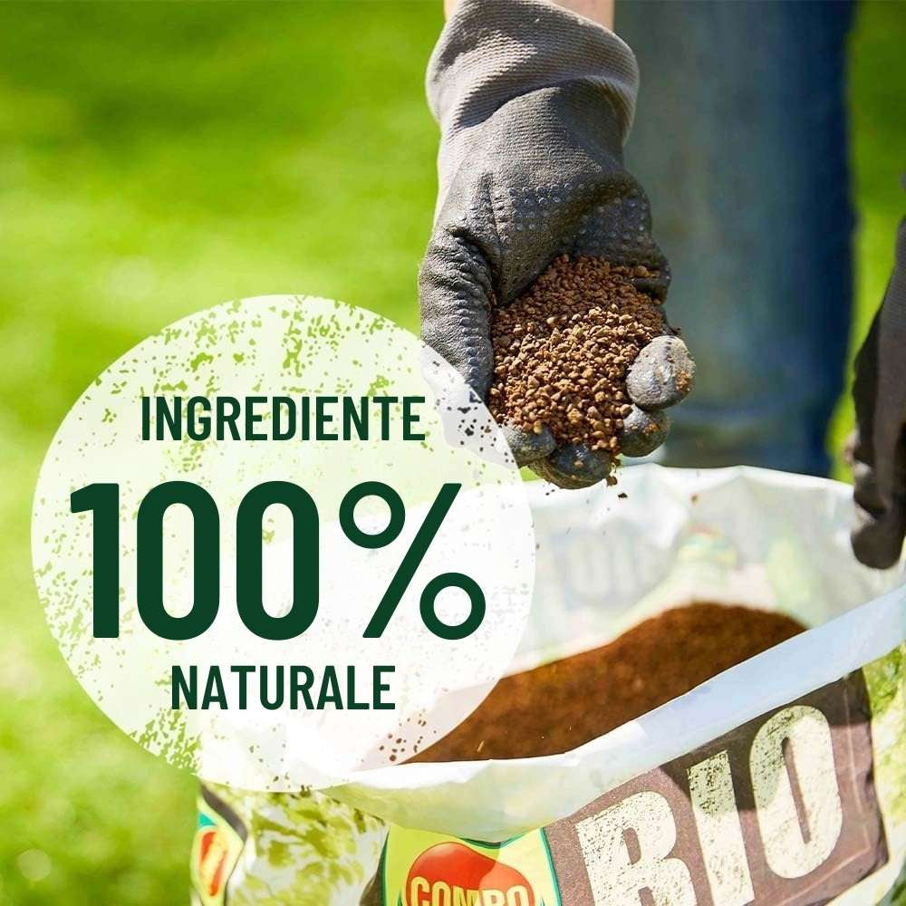 Органичен гранулиран тор за Ливада, 3 kg за 75 m², с Моментален и Продължителен Натурален Ефект, COMPO