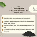 Culvita Pamant pentru Cactus 5 l, Sol optim cactusi si suculente, drenaj excelent, crestere sanatoasa, prevenire putrezire radacini