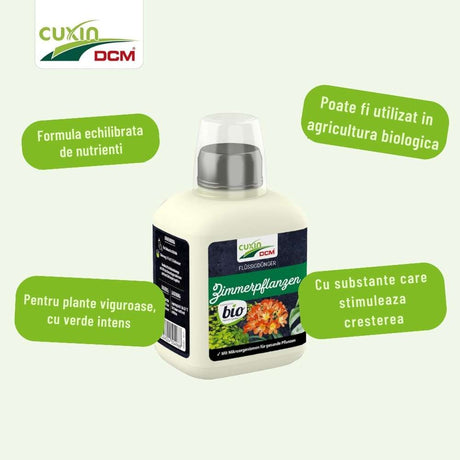 Органичен течен тор за Стайни Растения, 400 ml, CUXIN DCM