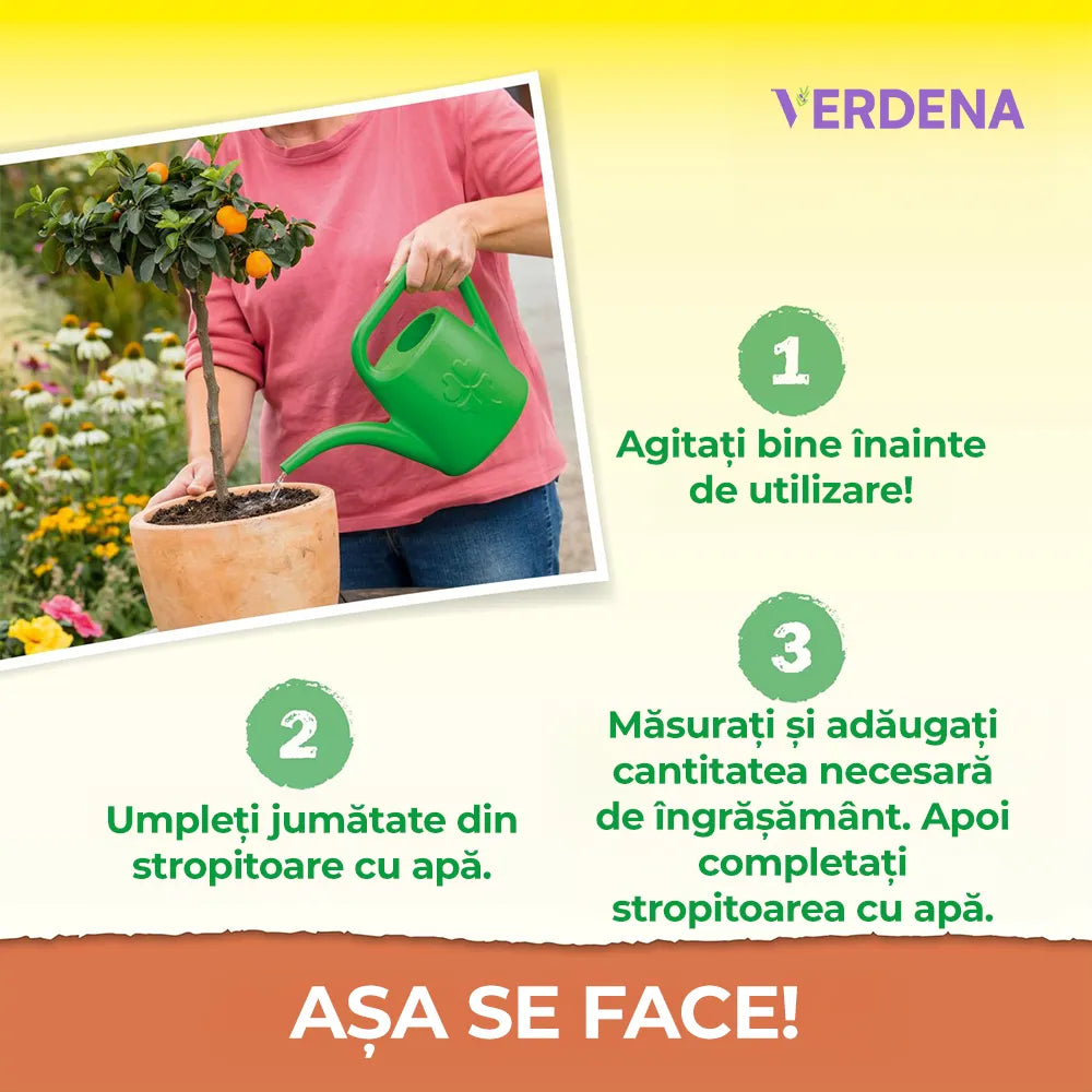 Течен тор за Цитрусови и Средиземноморски Растения, 250 ml, Оптимално Хранене, Neudorff