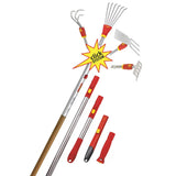 Perie pentru colturi Wolf-Garten Multi-Star BW 25 M, unghi reglabil, compatibila cu manere Multi-Star, Garantie de 10 ani