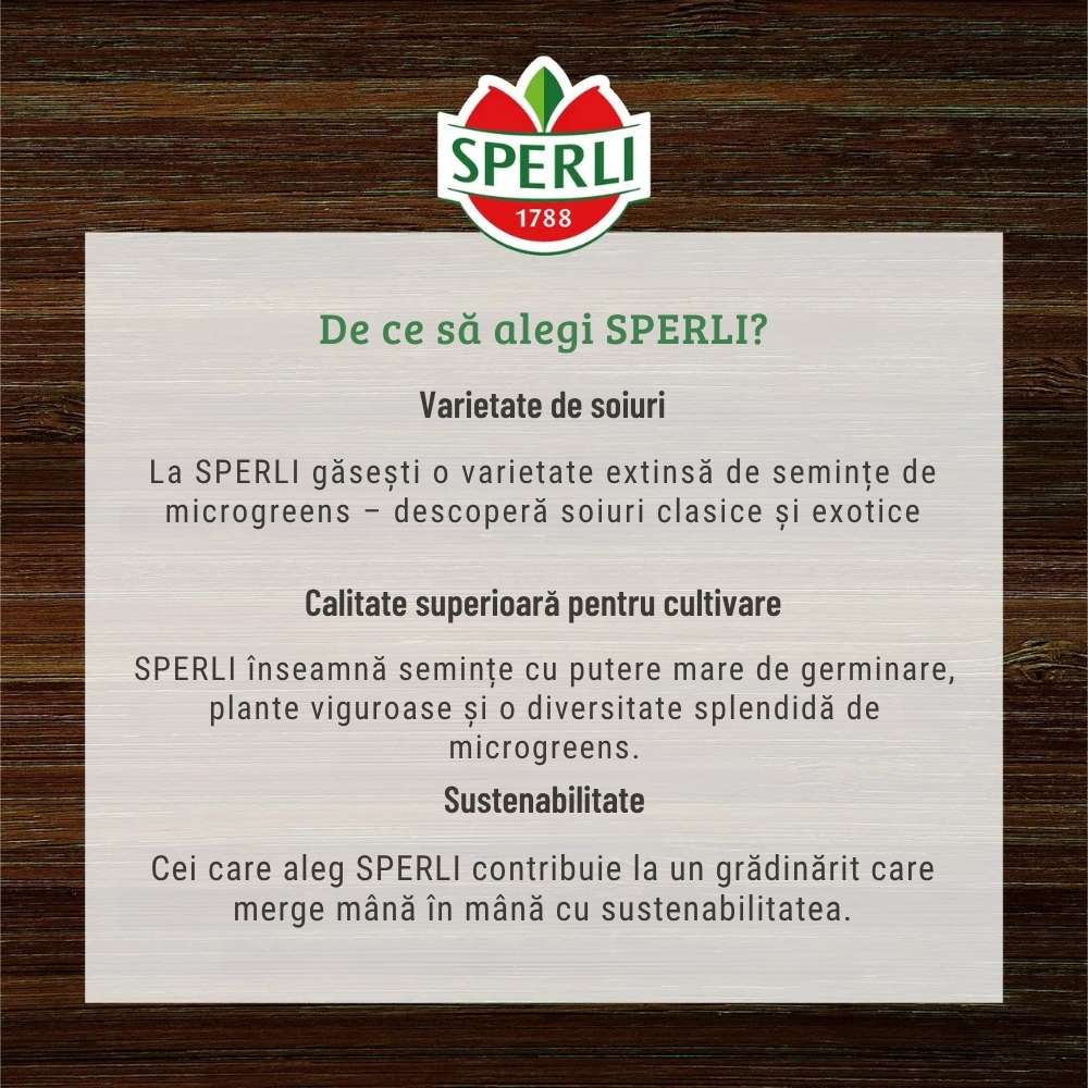 BIO Microgreens – seminte de mustar alb pentru salate, 50 g, cu protectie germinatie