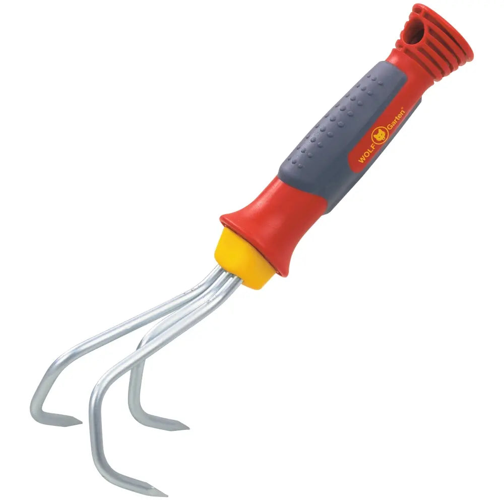 Cultivator de mana Wolf-Garten KA-2K, 7 cm, maner ergonomic, afanare si aerisire sol, ideal pentru straturi si jardiniere, Garantie 10 ani