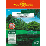 Seminte gazon Wolf-Garten SP50, Soare si Umbra Premium– 1 kg, 50 m²