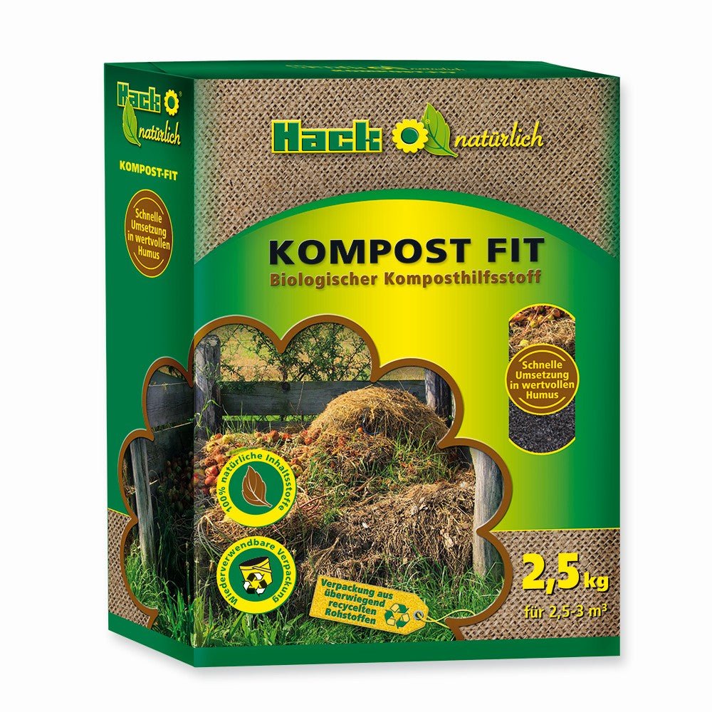 Ускорител за компост Natural Organic HACK Kompost-Fit – 2,5 кг