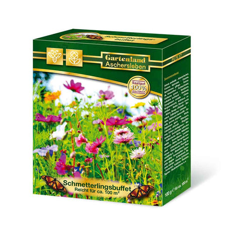 Amestec Seminte Flori de Pasune - Bufet de Fluturi, 100g, pentru 100m²