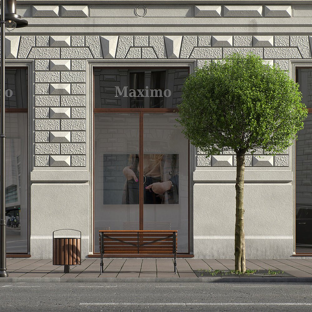 Cires Ornamental Globular Umbraculifera, cu flori albe