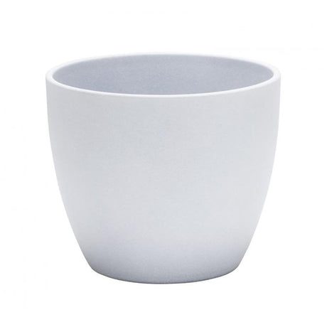 Ghiveci plante rotund Ceramic Scheurich, Ø 25 cm, H22,5 cm, Gri Deschis