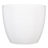 Ghiveci plante rotund Ceramic Scheurich, Ø 13 cm, H11,5 cm, Alb