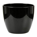 Ghiveci plante rotund Ceramic Scheurich, Ø 13 cm, H11,5 cm, Negru