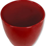 Ghiveci plante rotund Ceramic Scheurich, Ø 14 cm, H12,4 cm, Rosu