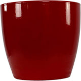 Ghiveci plante rotund Ceramic Scheurich, Ø 16 cm, H14 cm, Rosu
