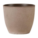 Ghiveci plante rotund Ceramic Scheurich, Ø 22 cm, H19,5 cm, Maro