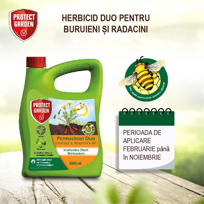 Black Friday - Reduceri Erbicid Contra Buruienilor si Ierburilor, 1 l, PROTECT GARDEN Promotie