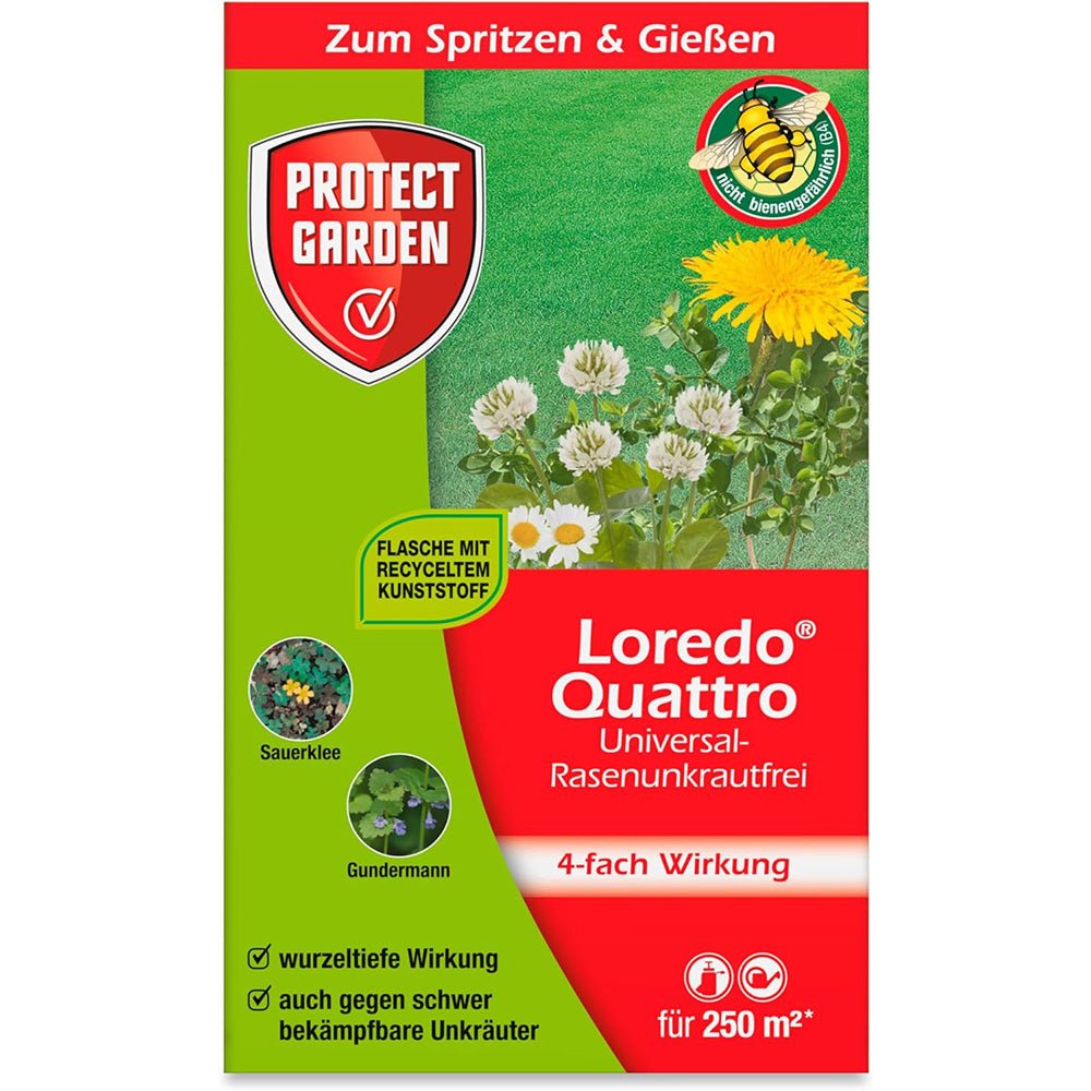 Black Friday - Reduceri Erbicid Universal pentru Gazon, Contra Buruienilor Tenace cu Efect Quadruplu, 270 gr, PROTECT GARDEN Promotie