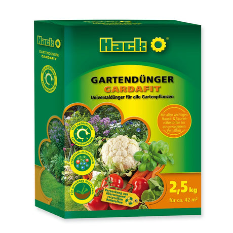 Органичен тор за градина Hack Gardafit – 2,5 кг