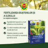 Ingrasamant pentru Buxus si Ilex, pentru Garduri Vii si Arbusti, 850 g, 17 m², Efect de Lunga Durata, Formula Ecologica, COMPO - VERDENA - 850 g