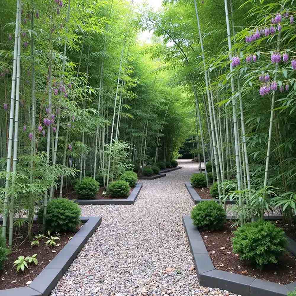 Бамбук Phyllostachys 'Henon' – гигантски декоративен бамбук за жив плет