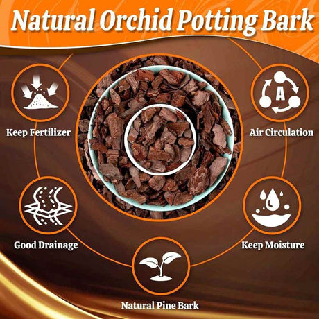 Scoarta de pin decorativa pentru gradina HACK 8-16 mm - 70 l